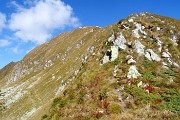 Anello dei MONTI ARETE (2227 m) e VALEGINO (2415 m) da Cambrembo di Valleve il 14 ottobre 2018 - FOTOGALLERY